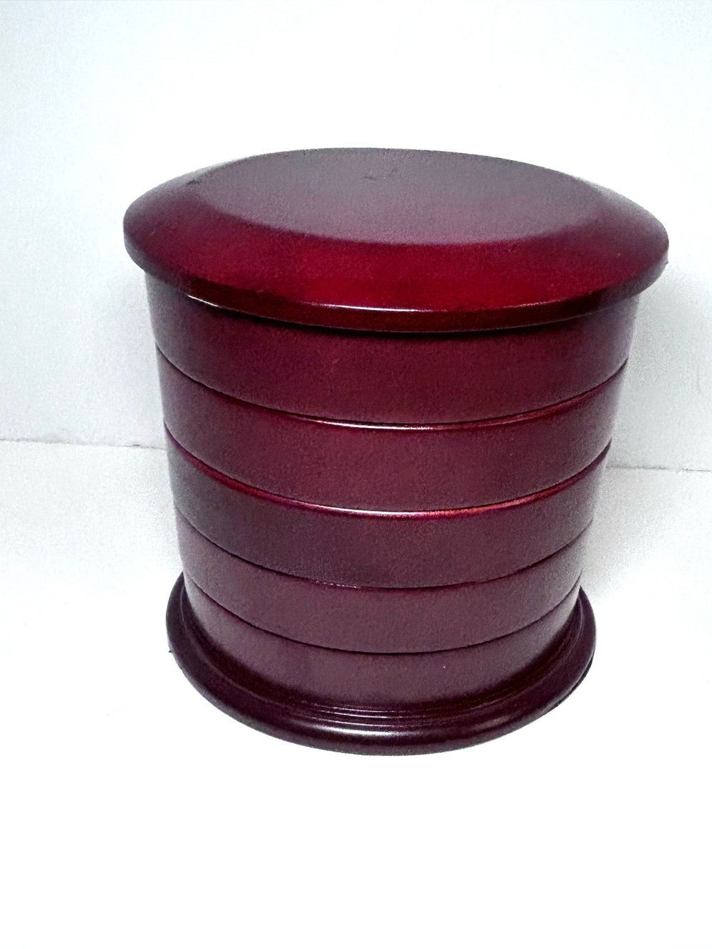 Calgon Flex Zorb Tarnish Prevention 5 Tier Wooden Jewelry Box